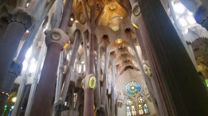 Inside Segrada Familia