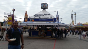 Prior to buying the only alcoholic drink imbibed at Oktoberfest.